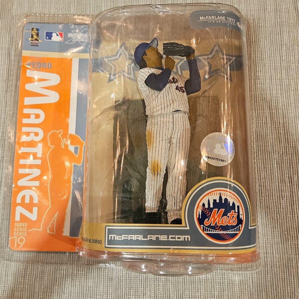 McFarlane SportsPicks 2007 MLB Series 19 Pedro Martinez New York Mets Figure